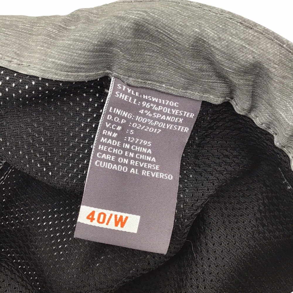 Hawke & Co Shorts Men's Size 40 Chino Stretch Outdoors Casual Gray - Picture 12 of 13
